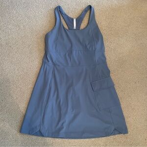 Fabletics Blue Sleeveless Athletic Dress